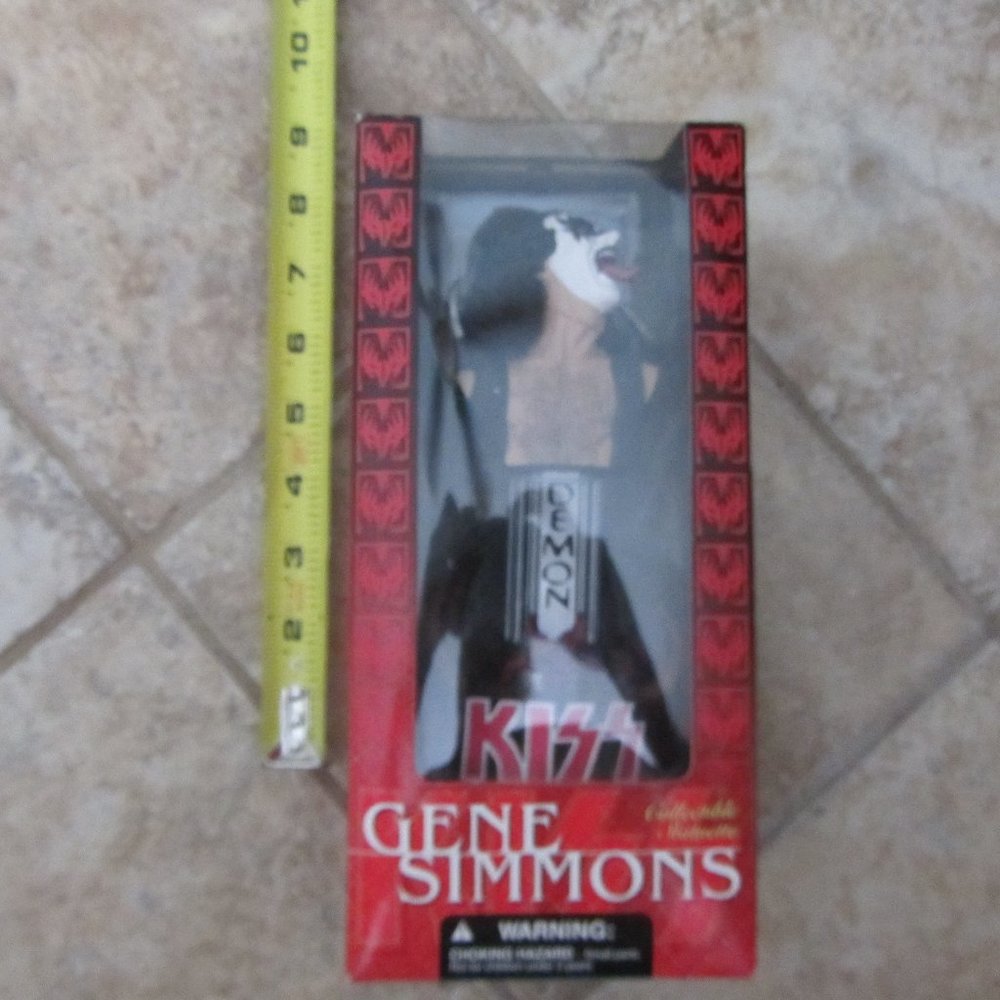 kiss gene simmons statuette